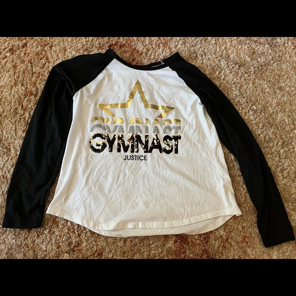 Justice Gymnastics L/S Girls size 14/16